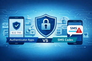 Authenticator Apps vs. SMS for Two-Factor Authentication - Blue Goat Cyber Authenticator Apps vs. SMS for Two-Factor Authentication